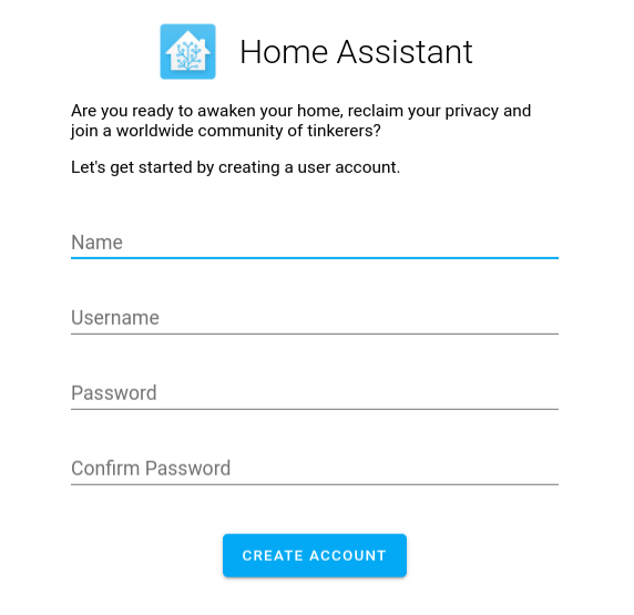 Configure Home Assistant